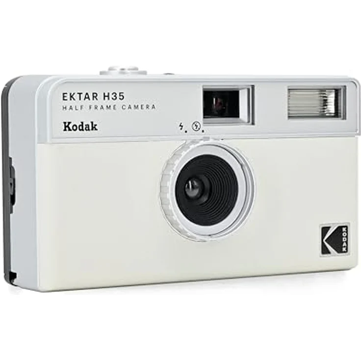 Kodak Half Frame Film Camera EKTAR H35 White Kompaktkamera mit reduziertem Filmverbrauch – Bild 2