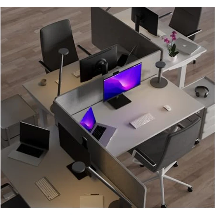 JapanNext JN-IPS2380UHDR-C65W-HSP, 23,8" IPS 4K UHD Monitor mit USB-C-Laden (65W), Höhen- & Neigungsverstellbar, integrierten Lautsprechern, 100% sRGB, G-Sync/FreeSync, 2 Jahre Garantie – Bild 4