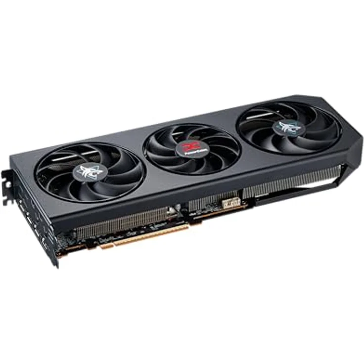 PowerColor Hellhound AMD Radeon RX 9070 16GB GDDR6 Grafikkarte mit HDMI 2.1 und DisplayPort 2.1 – Bild 4