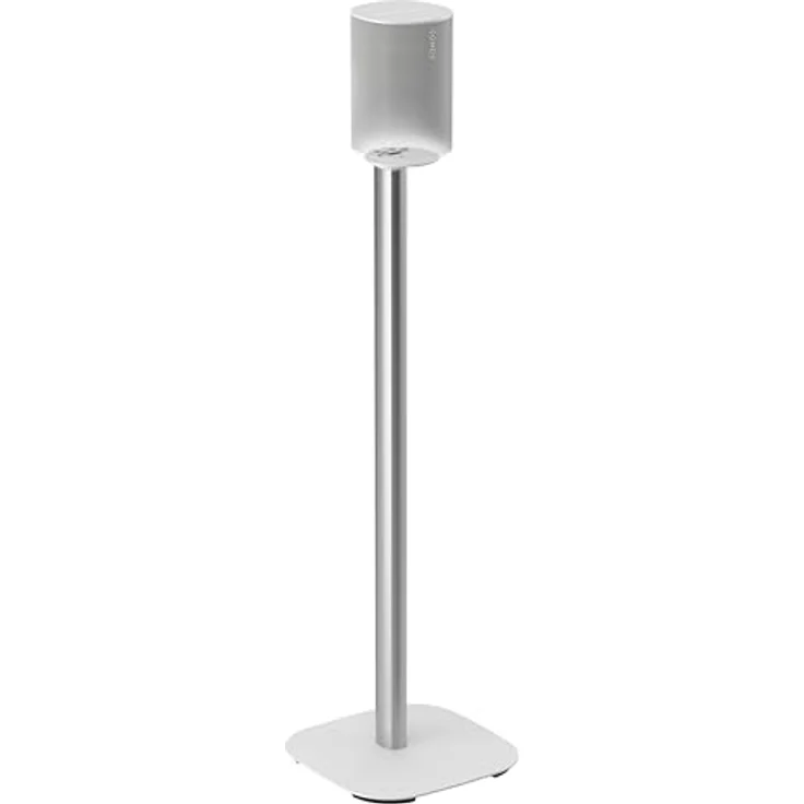 Vogel's SFS 4113 Ständer | Exclusiv für Sonos ERA 100 Lautsprecher | Kabelverdeckungssystem | TÜV-geprüfte Stabilität | Höhe: 82 cm | Weiß – Bild 1