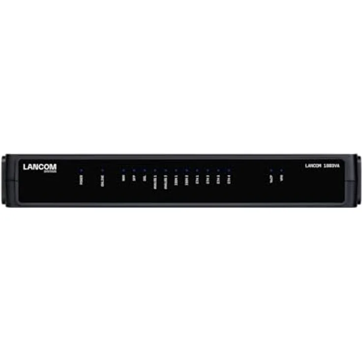 Lancom 1803VA (EU) SD-WAN VoIP Gateway mit VDSL, integriertes VDSL-Supervectoring-Modem, schwarz