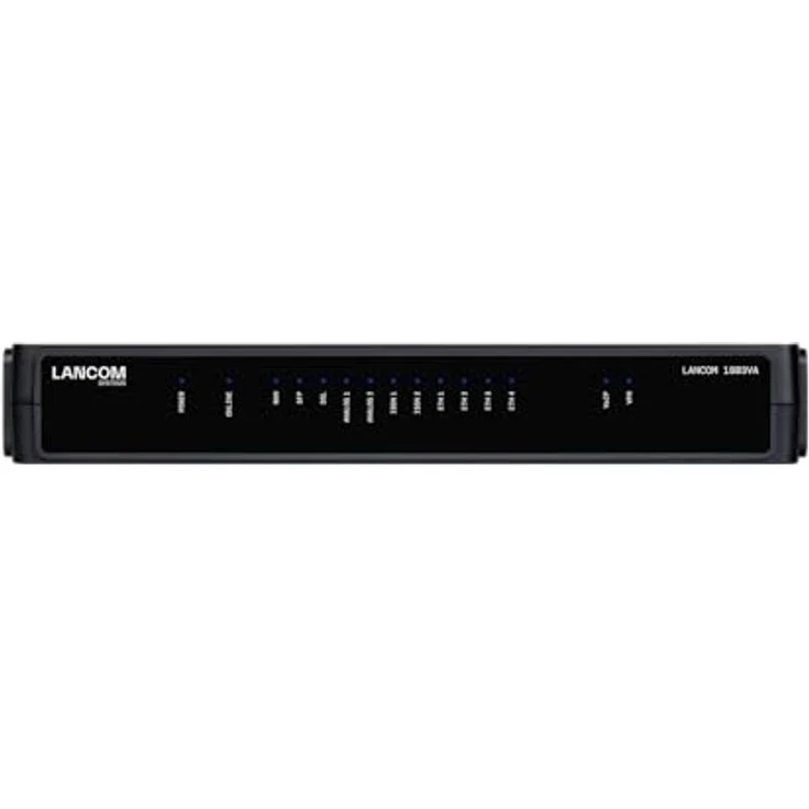 Lancom 1803VA (EU) SD-WAN VoIP Gateway mit VDSL, integriertes VDSL-Supervectoring-Modem, schwarz – Bild 1