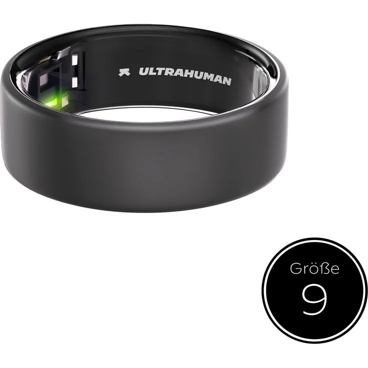 Ultrahuman Activity Tracker Ring AIR, Fitness-Tracker Größe 9 mit präziser Biomarker-Messung und Schlafanalyse