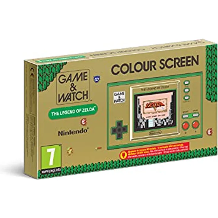 Nintendo Game & Watch: The Legend of Zelda Console de jeu pour enfants, Handheld-Spielekonsole mit Zelda-Abenteuern