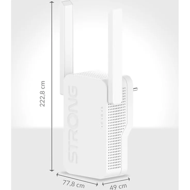 Strong Wi-Fi 6 Repeater AX3000: 2-in-1 WLAN Verstärker und Access Point, Steckdosenlösung für Highspeed Internet bis zu 3000 Mbit/s, perfekt für Zuhause und Garten – Bild 3