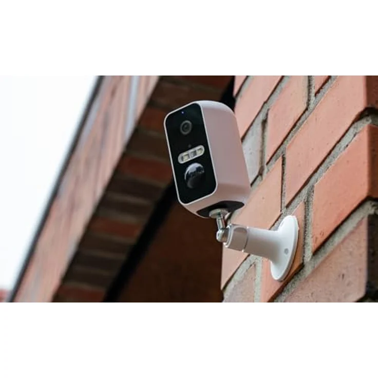 Rollei Wireless Security Cam 2K – Bewegungserkennung, Kabellose Stromversorgung, App-Steuerung und Einfache Montage für Hochauflösende Überwachung (Outdoor) – Bild 2