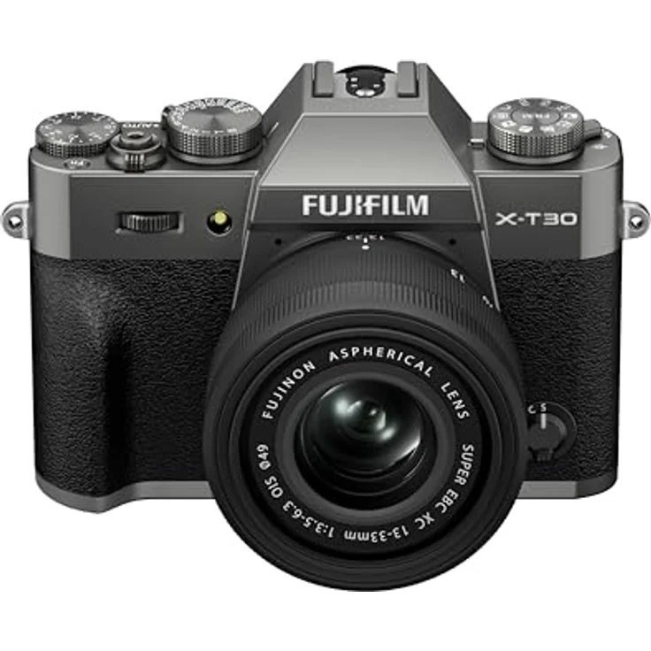 FUJIFILM X-T30 III, Systemkamera in anthrazit mit 13-33mm OIS Kit, X-Trans CMOS 4HR, 6,2K Videoaufnahme, Autofokus mit Motiverkennung – Bild 2