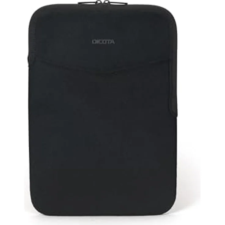 DICOTA Laptophülle SLIM L für Microsoft Surface, Kunstfaser schwarz, bis 38,1 cm (15 Zoll), inkl. Notebookfach, Reißverschluss, geringes Gewicht – Bild 3