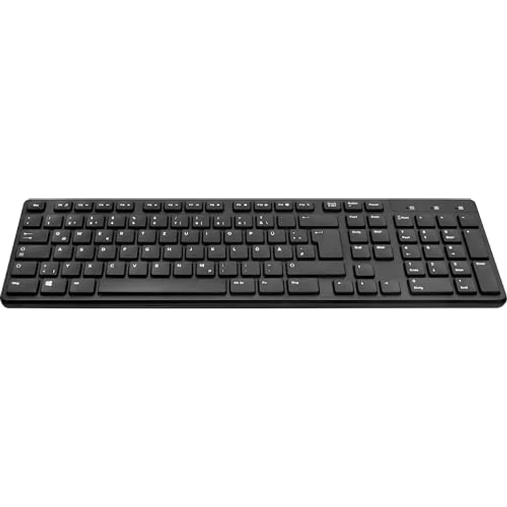 Speedlink SIGNIUM Deskset, kabelloses USB Wireless Tastatur Maus Set, deutsches QWERTZ Layout, 1200dpi Sensor, Batteriebetrieben, schwarz – Bild 4
