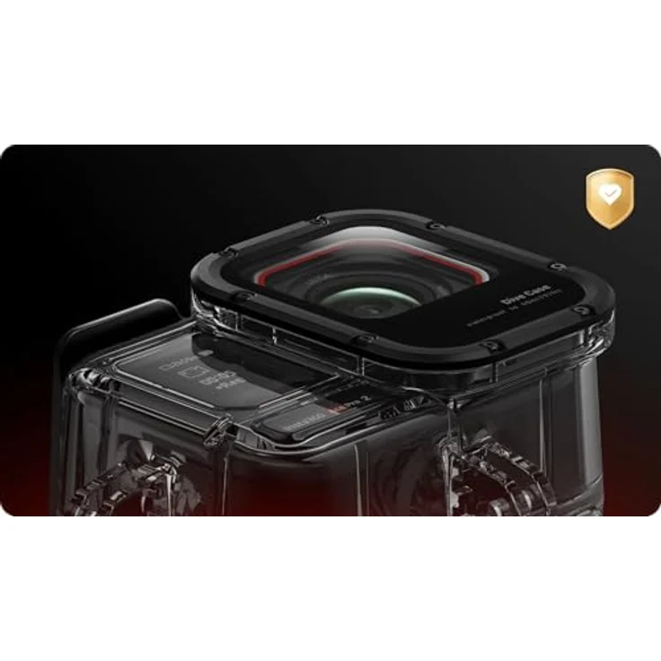 Insta360 Ace Pro 2 Dive Case, Kameratasche, Schwarz, Transparent – Bild 7