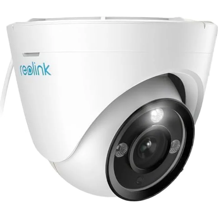 Reolink 4K Security IP Camera with Color Night Vision P434 Dome 8 MP 2.8-8mm/F1.6 IP66 H.265 MicroSD, max. 2 (3840 x 2160 Pixels), Überwachungskamera, Weiss – Bild 2