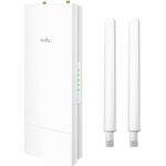 cudy AP1200 Outdoor WiFi Access Point AC1200, Dual-Band Repeater mit 867 Mbps bei 5GHz, IP65 wasserdicht, 24V passives PoE, 2 abnehmbare Antennen