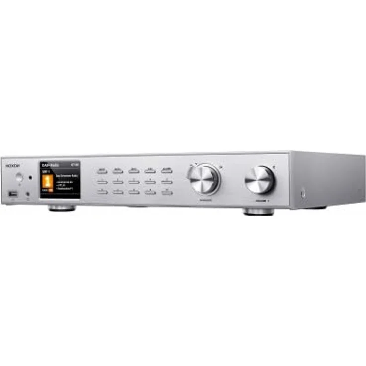Noxon A 571 Silber, Internetradio, DAB+, UKW Tuner, Spotify, Bluetooth, USB, LAN + WLAN – Bild 5