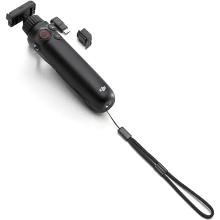 DJI Osmo Action multifunktionaler Ladegriff, Kompatibilität: Osmo Action 5 Pro, Osmo Action 4, 4900 mAh Akku, Kamerasteuerung, Kugelgelenkeinstellung, 3,5 mm Audioadapter – Bild 2