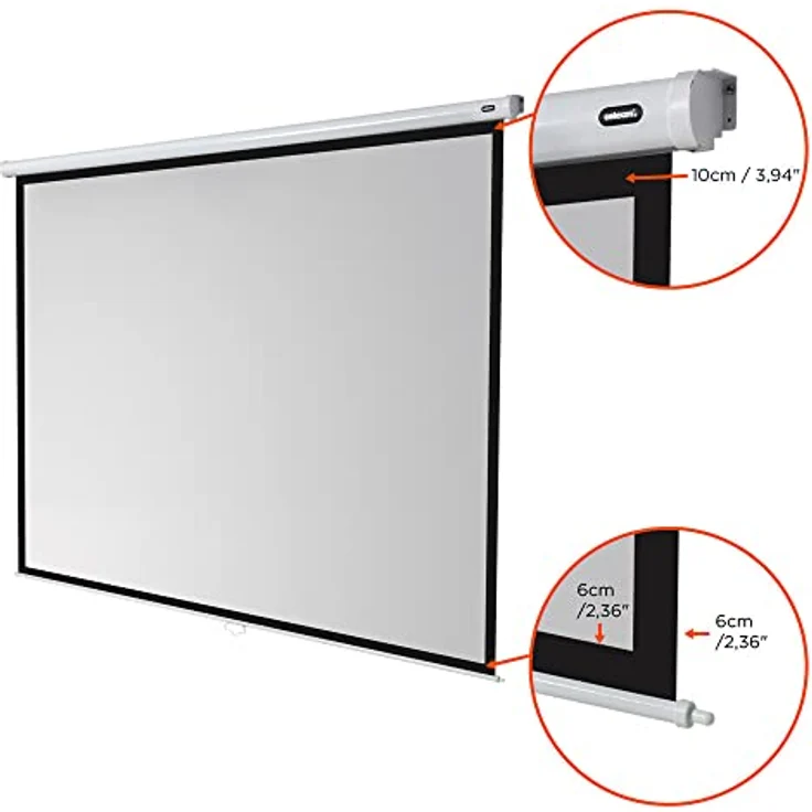 Celexon Leinwand Rollo Economy 300 x 225 cm – Bild 3