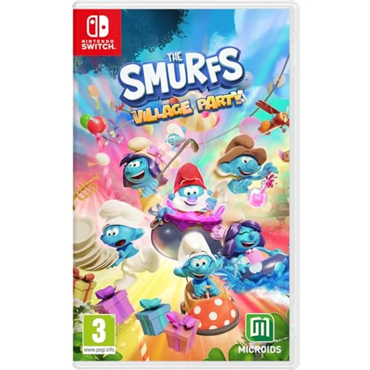 MICROÏDS The Smurfs: Village Party/Switch, Nintendo Switch Game von MICROÏDS – Bild 1