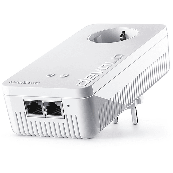 DEVOLO Magic 2 WiFi 6 next, Powerline-Adapter mit 3000 Mbit/s, kabellos und kabelgebunden, WLAN-Boost, ideal für Homeoffice, Streaming und Gaming – Bild 1