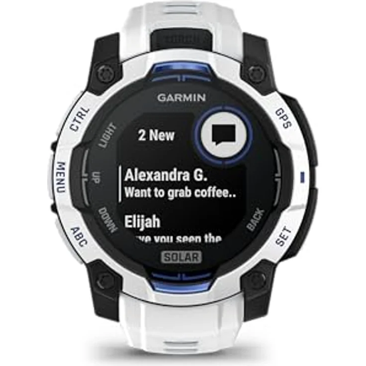 Garmin Instinct 3 Solar 010-02934-03, GPS Smartwatch mit Solaraufladung, Schwarz – Bild 4