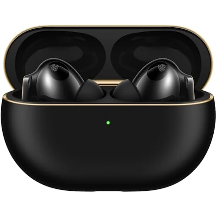 HUAWEI FreeBuds Pro 4, Dual-Treiber True Sound, Intelligente dynamische ANC, Silbernes Saiten-Design, Kompatibel mit Android & iOS, Schwarz – Bild 1