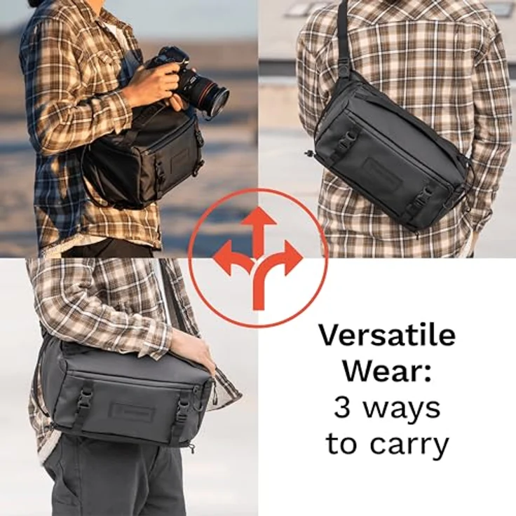 WANDRD ROAM Sling 9L schwarz – Bild 8
