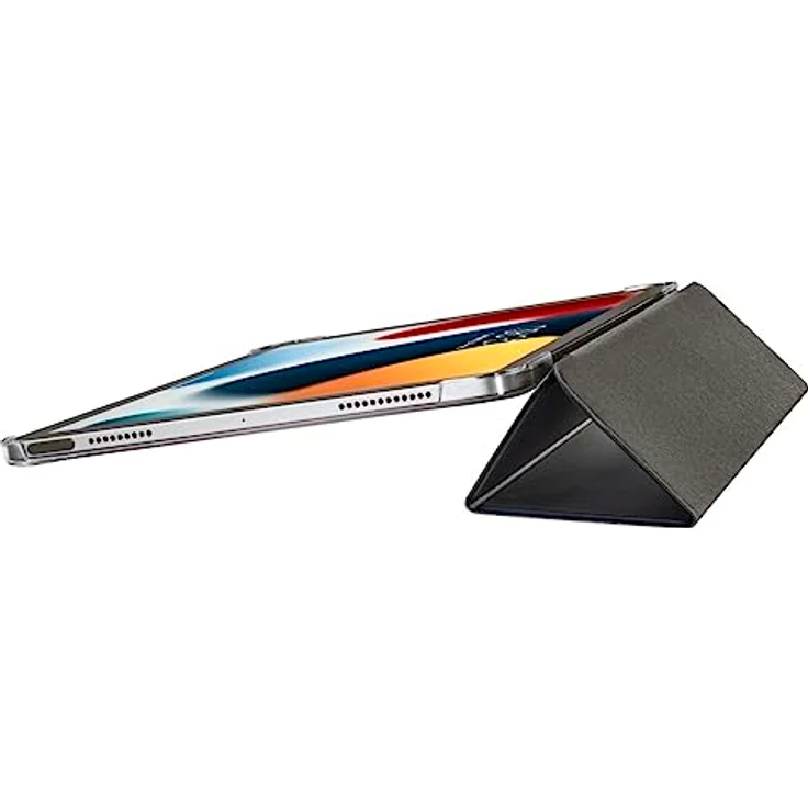 Hama Tablet Hülle für Apple iPad 11" (stoßfeste Schutzhülle mit Standfunktion, transparente Rückseite, automatisches Ein-/Ausschalten) schwarz – Bild 3