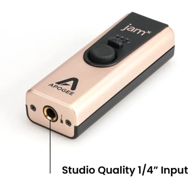 Apogee JamX, USB Audio Interface für Pro Audio mit hochwertiger Verarbeitung – Bild 3