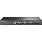 TP-Link TL-SG3428X-UPS (28 Ports) Netzwerk Switch, Schwarz