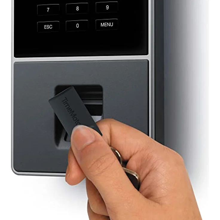TimeMoto TM-626 - Zeiterfassungssystem mit Fingerabdruck- und RFID-Leser für bis zu 200 Benutzer - Inklusive Personal-Management-Lösung – Bild 3