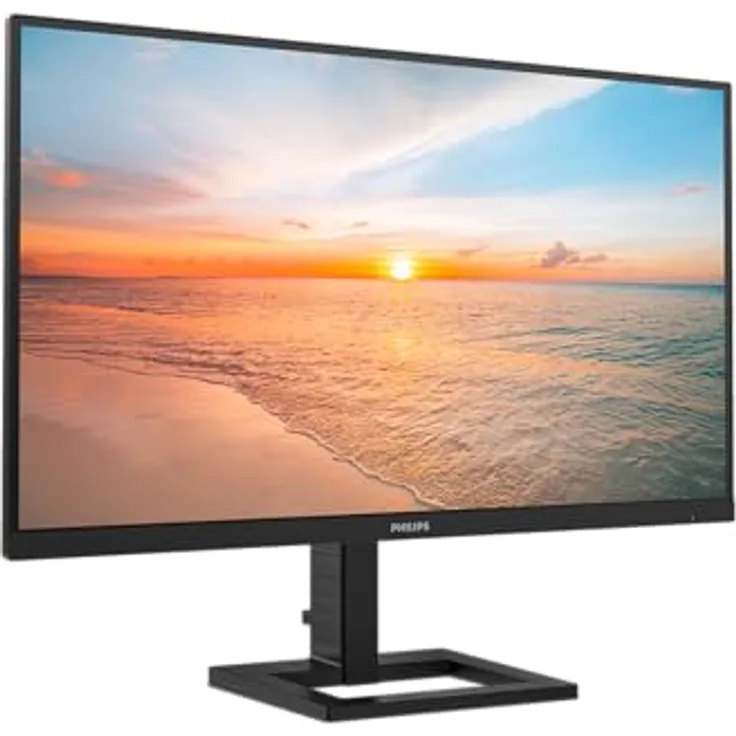 Philips 27E1N1900AE - 27 Zoll Ultra HD Monitor, höhenverstellbar, HDR10, USB-C (65W PD), schwarz
