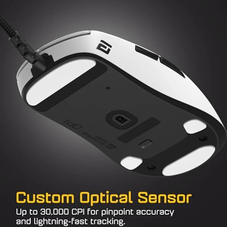 Endgame Gear OP1 8k v2 Gaming-Maus, 8.000Hz Polling-Rate, PixArt PAW3950 Sensor, mechanische Kailh GX Switches, ultraleicht, weiß – Bild 5