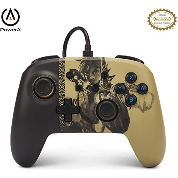 PowerA Verbesserter kabelgebundener Controller für Nintendo Switch – Ancient Archer