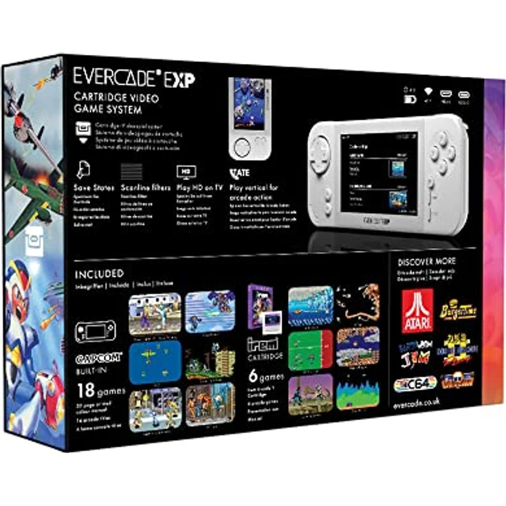 Blaze Evercade EXP - Console Portable + Capcom Collection – Bild 2