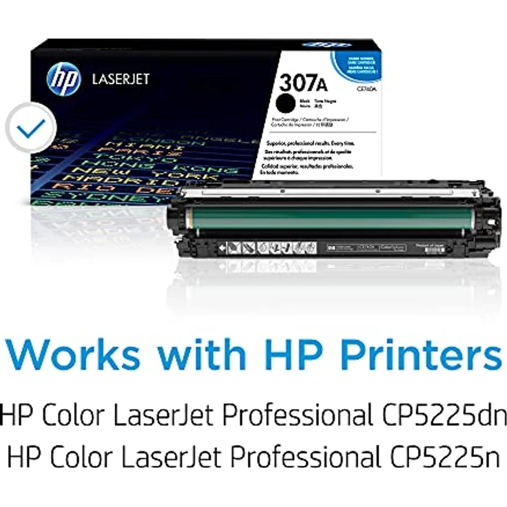HP 307A (CE740A) Schwarz Original Toner für HP Color Laserjet Pro CP5225 – Bild 3