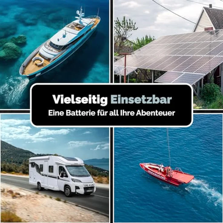 Electronicx Marine Edition Gel Batterie 120 AH 12V, wartungsfreie Bootsbatterie mit hoher Stromabgabe und auslaufsicherem Gehäuse – Bild 6