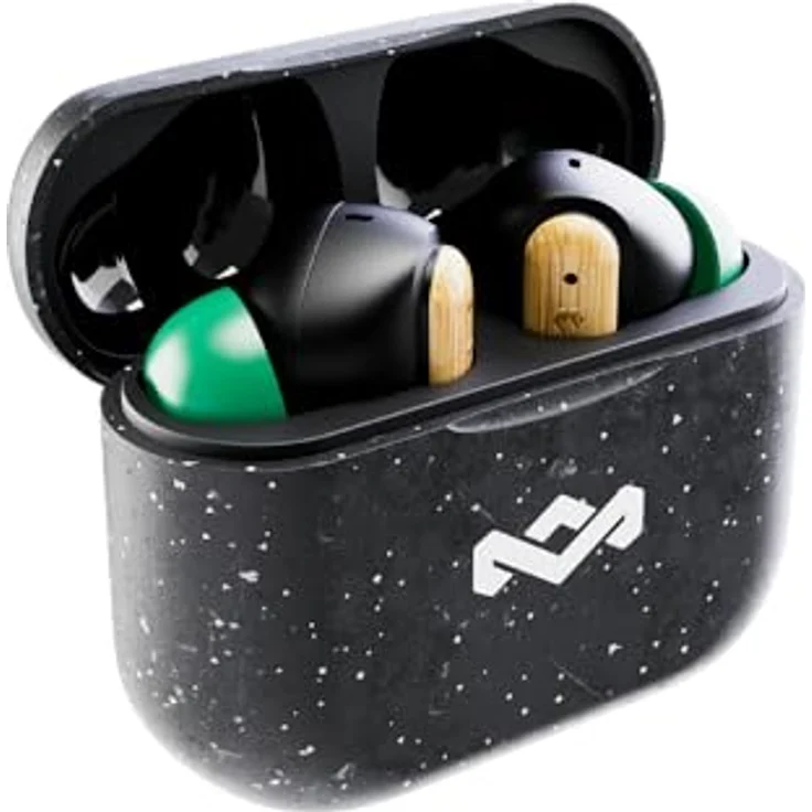 House of Marley Little Birds Kabellose Kopfhörer, Schwarz, 6 Stunden Akkulaufzeit – Bild 2