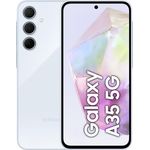 Samsung Galaxy A35 (128 GB, Awesome Iceblue, 6.60", SIM + eSIM, 50 Mpx, 5G), Smartphone, Weiss