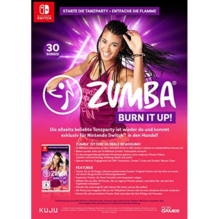 Zumba - Burn it up! (Switch) – Bild 6