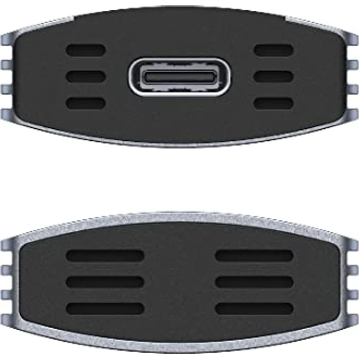 Unitek M.2 NVMe/SATA 10Gbps-Laufwerksgehäuse | S1230A | USB-C-Anschluss | Unterstützt M- oder B+M-Laufwerke | Gehäuse aus Aluminium-Legierung | Farbe: Space Gray – Bild 5