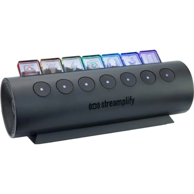 streamplify USB Hub 3.0 CTRL 7- USB Adapter mit Sieben Anschlüsse - USB Verlängerung - USB Verteiler Steckdose - USB Mehrfachstecker 6 x 3.0 USB Port und 1 x USB 2.0 Hub zum Aufladen – Bild 1