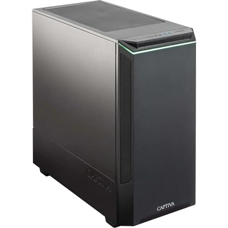 Captiva PC Workstation I86-773 (Ultra 7 265K/SSD 1TB/32GB/WLAN/w/o OS) (86773) Desktop-PC in schwarz – Bild 2
