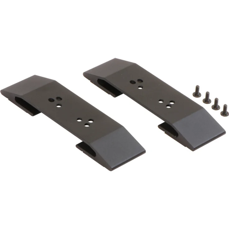 Shuttle PS02, Vertikale Standfüße für SFF PCs, Aluminium, Schwarz, kompatibel mit DX30, DL10J, DL20N(6), DS61, DS81(L)