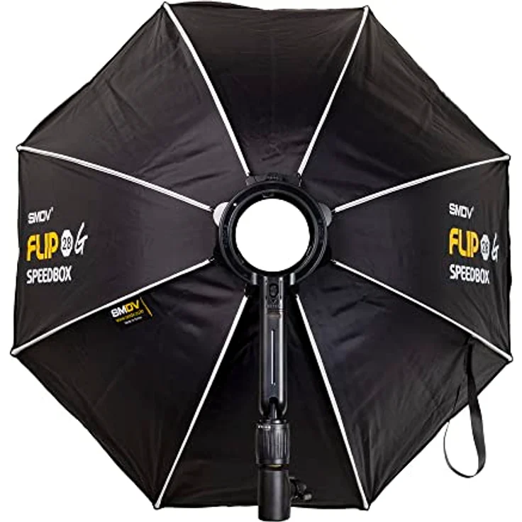 SMDV Speedbox Flip 28G, achteckige Softbox mit 70 cm Durchmesser, schnell ein- und ausklappbar – Bild 4