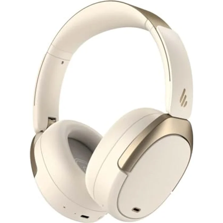 Edifier WH950NB (ANC, 34 h, Kabellos, Kabelgebunden), Kopfhörer, Beige – Bild 1