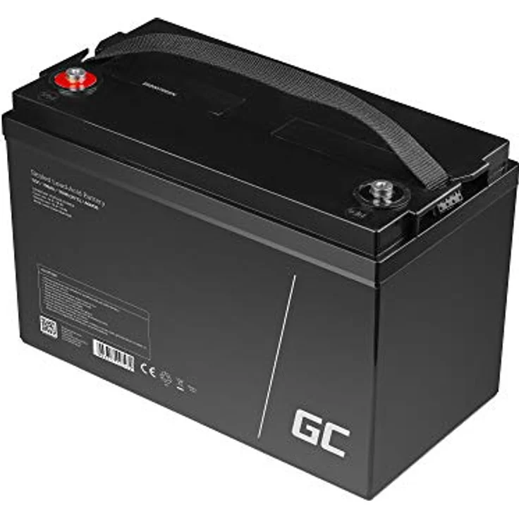 Green Cell UPS-Batterie, Sealed Lead Acid (SLA), 100 Ah, schwarz – Bild 3
