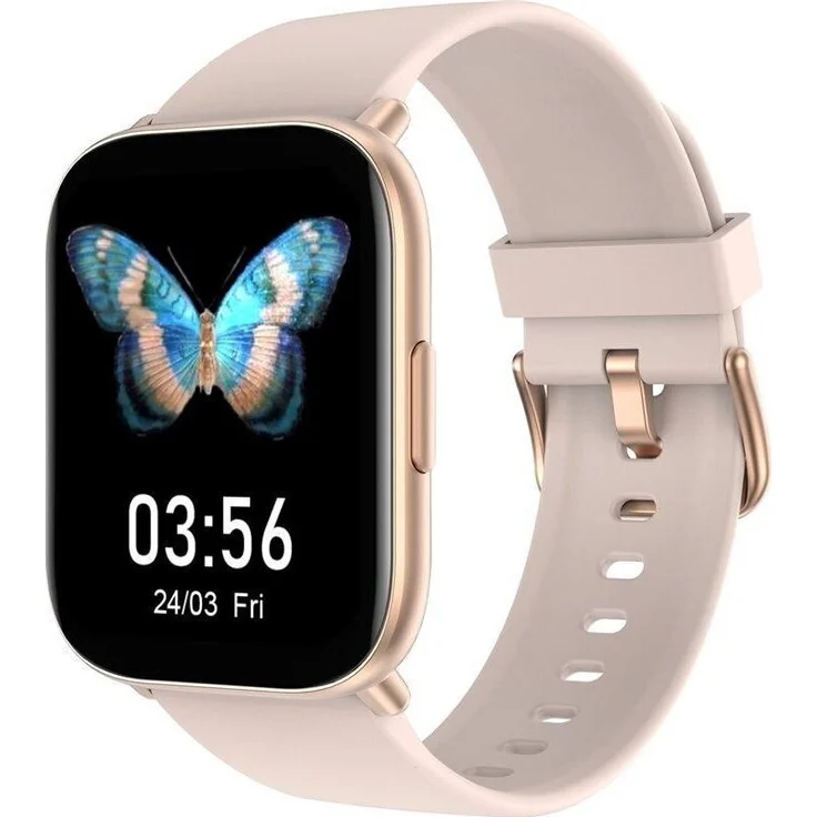 Oromed Oro Fit Pro GT Smartwatch, 1.78" AMOLED Display, IP68 wasserfest, Pink-toniert