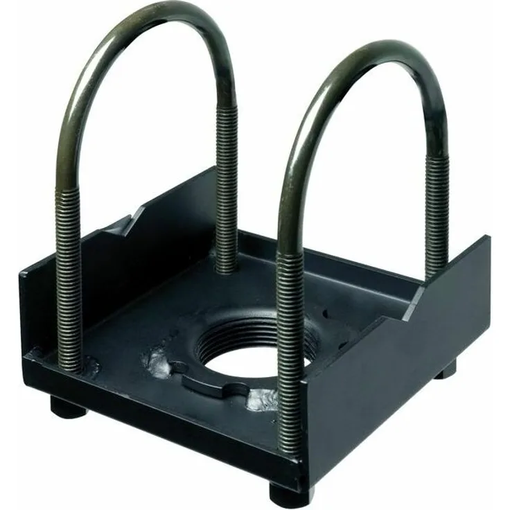 Peerless ACC557, Deckenhalterung für Beamer, Balkenadapter aus kaltgewalztem Stahl, schwarz, max. Traglast 544 kg