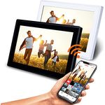 Rollei Smart Frame WiFi 100 in weiß. 10.1 Zoll digitaler Bilderrahmen mit WiFi-Funktion zur Wiedergabe Ihrer Fotos und Videos mit Ton.