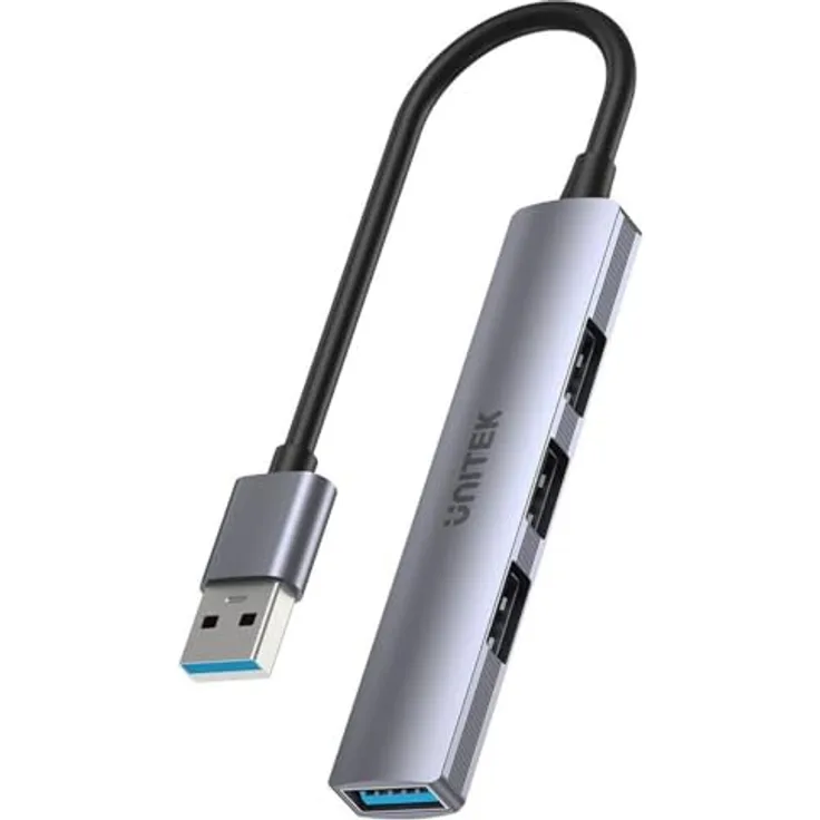 UNITEK h1208a USB Hub, mehrfarbig, kompakt und vielseitig
