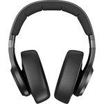 Fresh 'n Rebel Clam 2, Kabelloser Bluetooth-Kopfhörer Over-Ear, 80 Stunden Wiedergabezeit, mit Mikrofon, faltbar, Ambient-Sound-Modus, Schnellladefunktion, Audioeingang, Veganes Leder (Storm Grey)