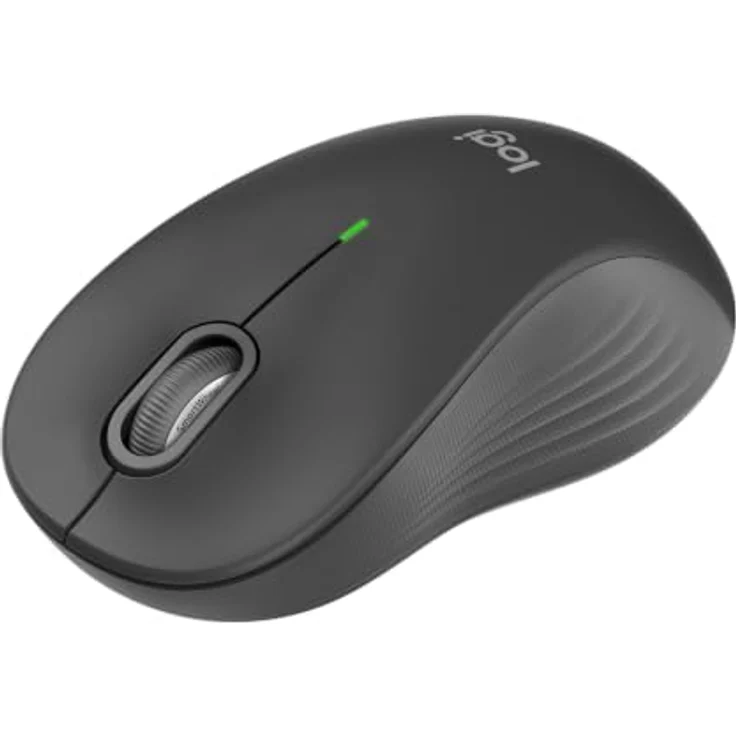 Logitech Signature M550L, kabellose Maus für große Hände mit SilentTouch Technologie, Schwarz – Bild 1